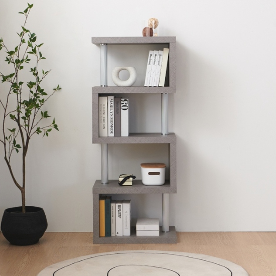 라샘 고다 대형 4단 인테리어 선반 ㄹ책장 550_이미지