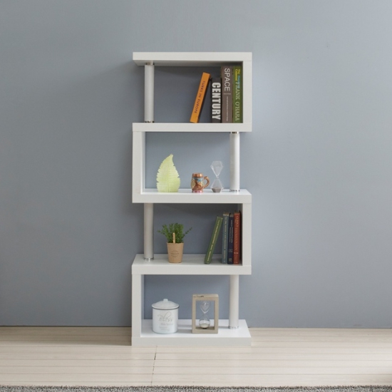 라샘 고다 대형 4단 인테리어 선반 ㄹ책장 550_이미지