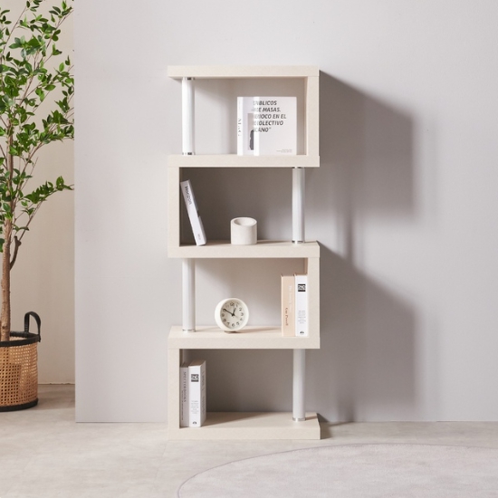 라샘 고다 대형 4단 인테리어 선반 ㄹ책장 550_이미지