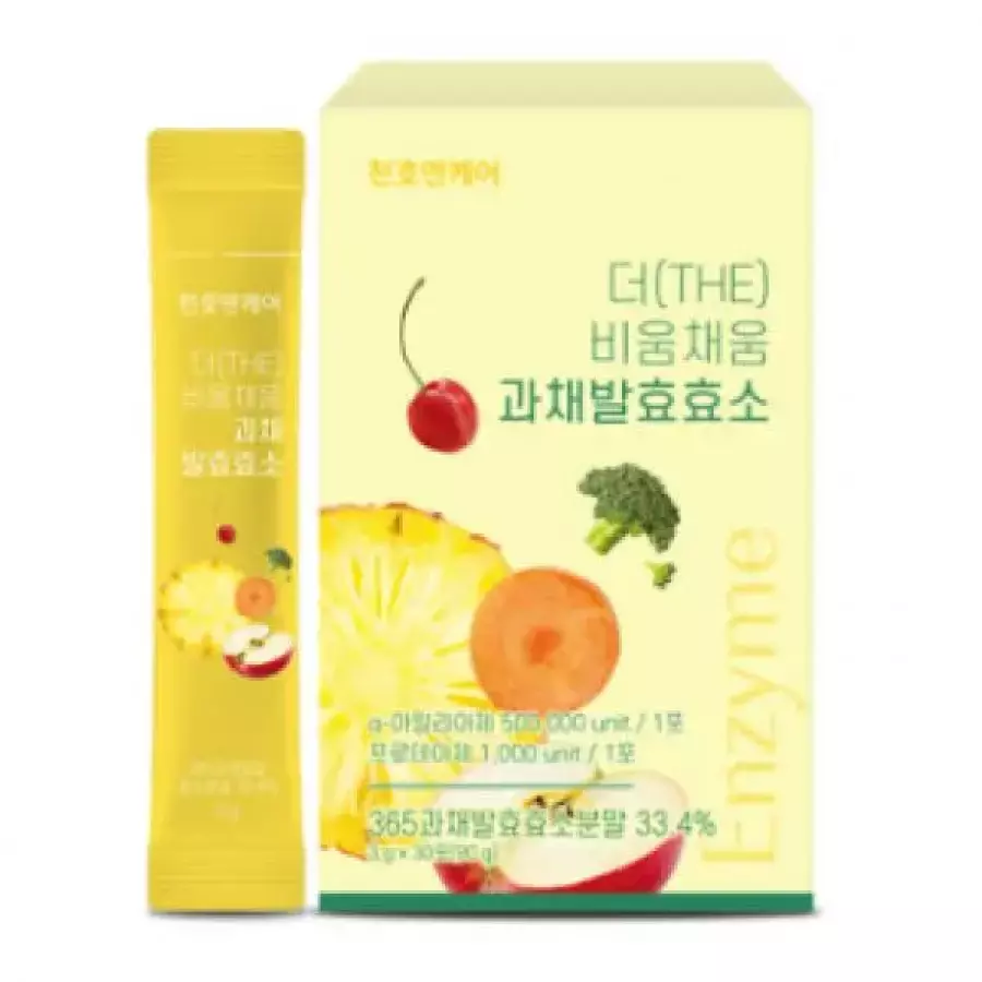 천호엔케어 더 비움채움 과채 발효효소 30포 (4개)_이미지