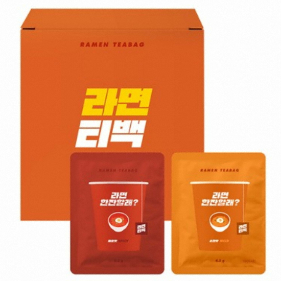 팔킨 라면 한잔할래 라면티백 세트 (1개)_이미지