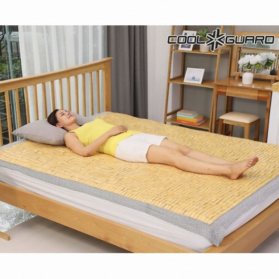 쿨가드 천연 대나무 마작대자리 (180x135cm)_이미지