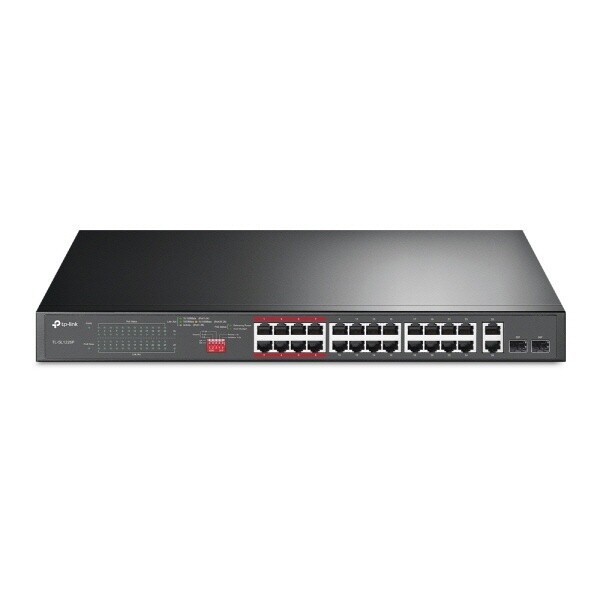 TP-LINK TL-SL1226P 스위치허브이미지입니다. 누르면 해당 게시물로 새창이동합니다.