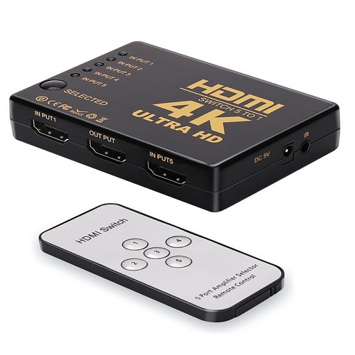 얼리봇 LHD-530 5:1 HDMI 선택기