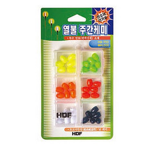 해동조구사 HDF HA-753 열불 주간케미 세트_이미지