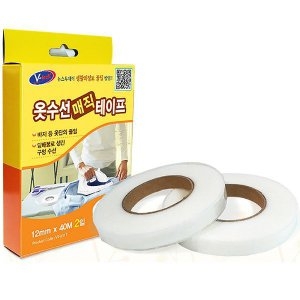 브이텍 V-tech VT-031T 옷수선 매직테이프 12mmX40M 2입_이미지