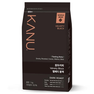 동서식품 맥심 카누 원두커피 1kg (벨베티 블랙/다크로스트) (1개)_이미지