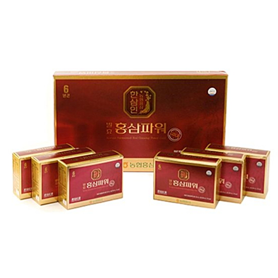 농협홍삼 한삼인 발효 홍삼파워 골드 50ml 30포 (1개)
