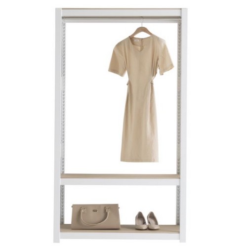 홈던트하우스 조립식 철제 3단 시스템 행거 1000x600 (행거봉 1개, 높이 195cm)_이미지