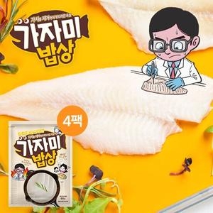 코리아펠라직 가시제거연구소 가자미밥상 순살 냉동 가자미 구이 650g (4개)
