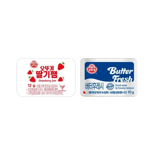 버터후레시 48개 딸기쨈