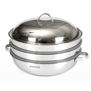 키친아트 프리미오3 찜냄비 (36cm)_이미지