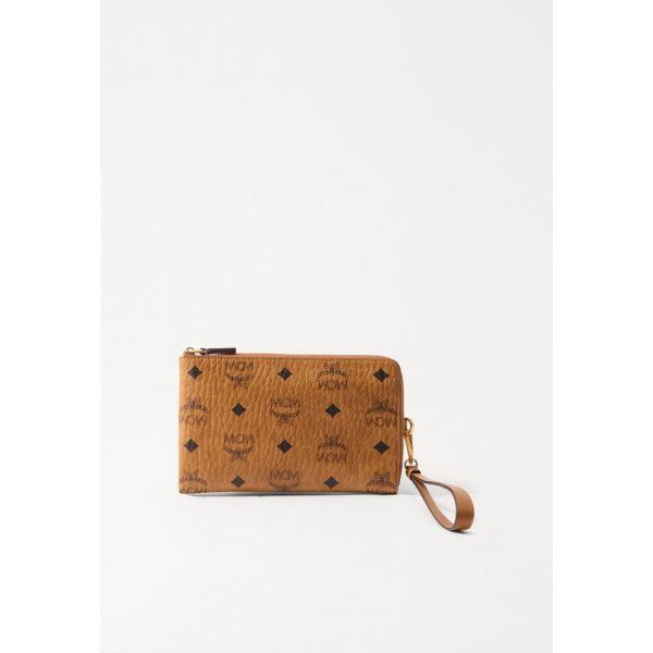 MCM OTTOMAR TRAVEL DOCUMENTS CASE Clutch cognac 7487723_이미지