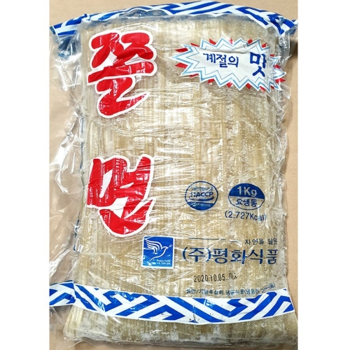 진보식품 wsc190419 간편 즉석 조리식품 평화 쫄면사리 1K 1 EA 쫄면재료 즉석식품 간식 분식재료_이미지