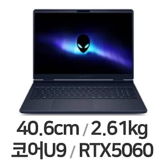 DELL 에일리언웨어 16X Aurora DAC16251L-WP02KR