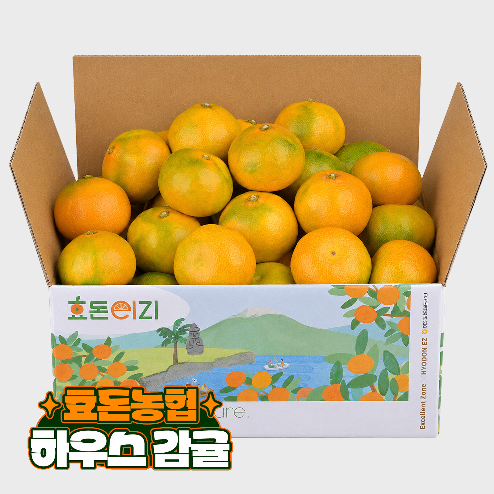 효돈농협 하우스 감귤 특등급 2s-m 사이즈 2.3kg이미지입니다. 누르면 해당 게시물로 새창이동합니다.