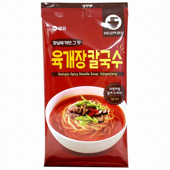 샘표식품 육개장 칼국수 101g (7개)_이미지