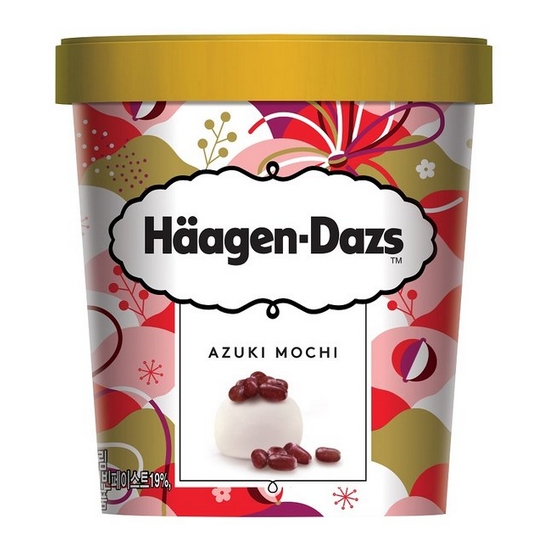 하겐다즈 아즈키모찌 파인트 아이스크림 473ml (1개)