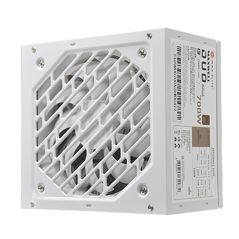 맥스엘리트 MAXWELL DUO 700W 80PLUS브론즈 PCIE5 플랫 화이트_이미지