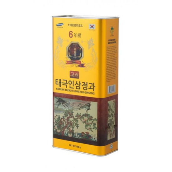 고려 6년근 태극인삼정과 600g (1개)_이미지