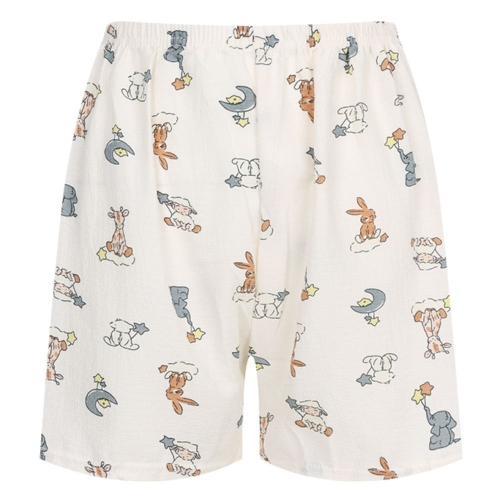 샵앤 여성 밴딩 엠보싱 캐릭터 홈웨어 반바지 (별풍선)_이미지