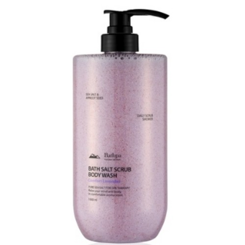 바스파 바쓰 솔트 스크럽 바디워시 컴포트 라벤더 1000ml
