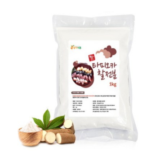 동아식품 타피오카 찰전분 1kg (2개)