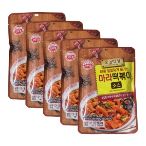 오뚜기 오늘밥상 마라떡볶이소스 180g (5개)_이미지