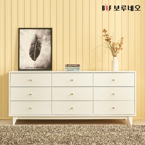 보루네오하우스 앳홈 줄리엣 3단 와이드 서랍장 1500_이미지