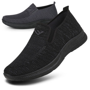 착화감좋은 경량 폴리에스터 메쉬 남성슬립온 시원한신발 여름운동화