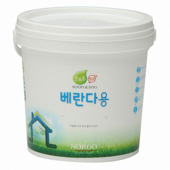 노루페인트 순앤수 베란다용 항균페인트 (2L)_이미지
