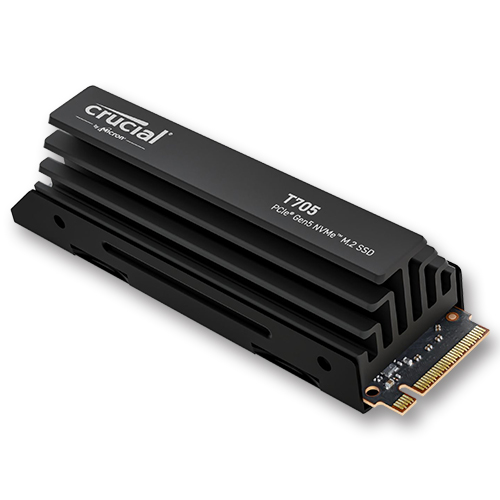 마이크론 Crucial T705 히트싱크 M.2 NVMe 아스크텍 (4TB)