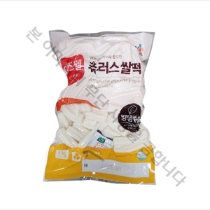CJ프레시웨이 이츠웰 츄러스쌀떡 1Kg 떡볶이 마라탕 분모자 대신 사용 가능_이미지