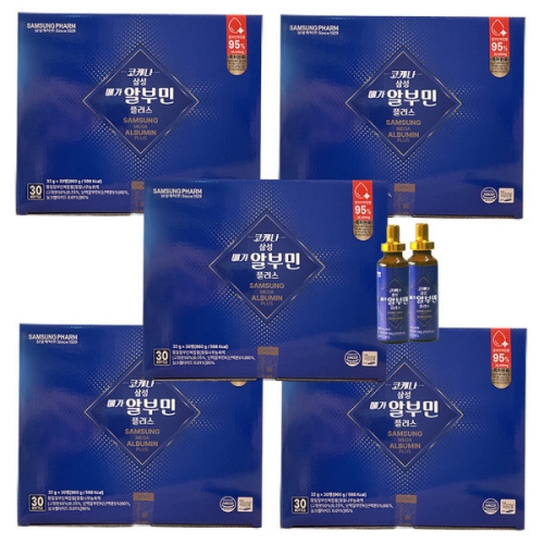 삼성제약 코케나 삼성 메가알부민 플러스 30병 (5개)