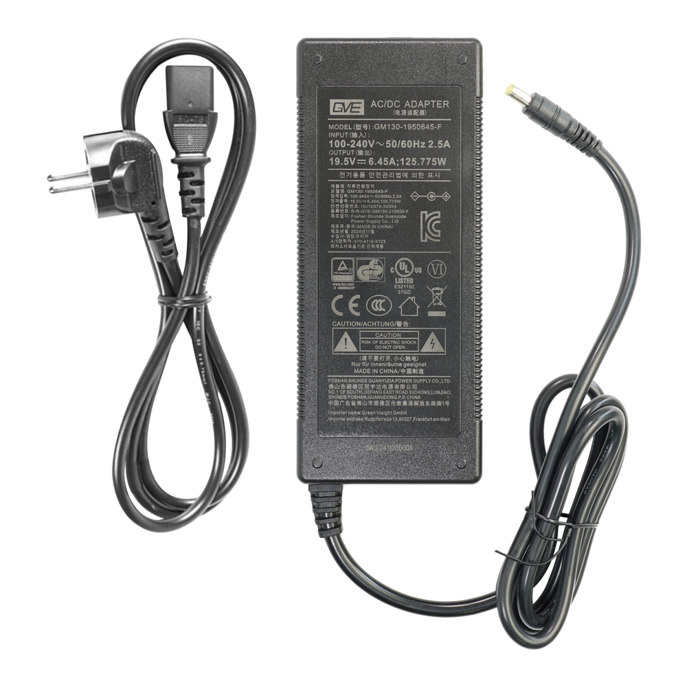 엠탑코리아 19.5V 6.45A 125W 어댑터_이미지