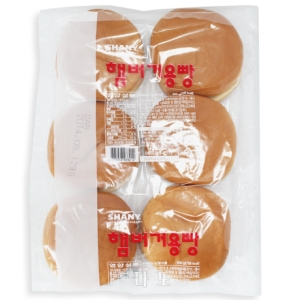삼립 햄버거용빵 36개 6입 6봉 샌드위치