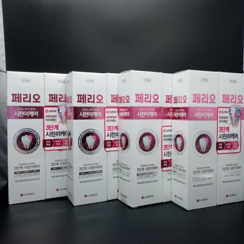 페리오 솔루션 시린이케어 치약 100g (8개)_이미지