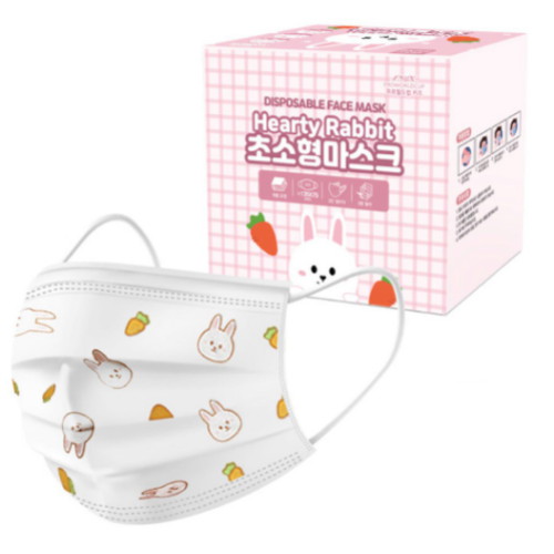 키즈 허티래빗 마스크 초소형