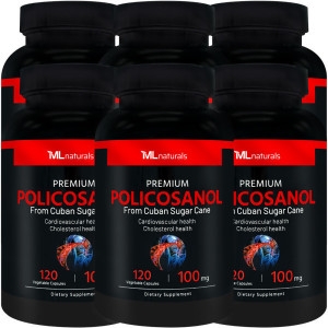 마이라이프 내추럴스 프리미엄 폴리코사놀 100mg 120캡슐 (해외) (6개)