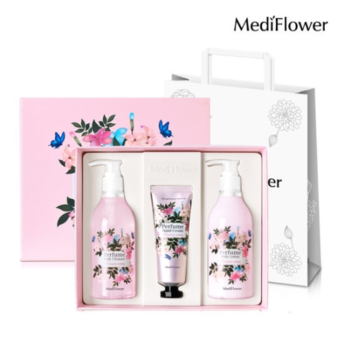 메디플라워 로맨틱 홀리데이 바디케어 선물세트