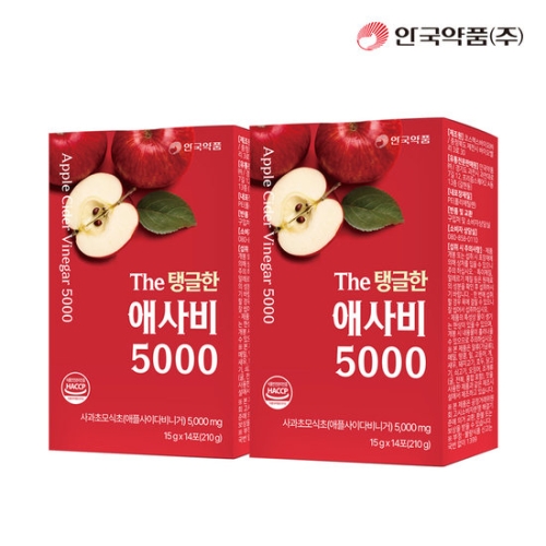 안국약품 The 탱글한 애사비 5000 14포 (4개)_이미지
