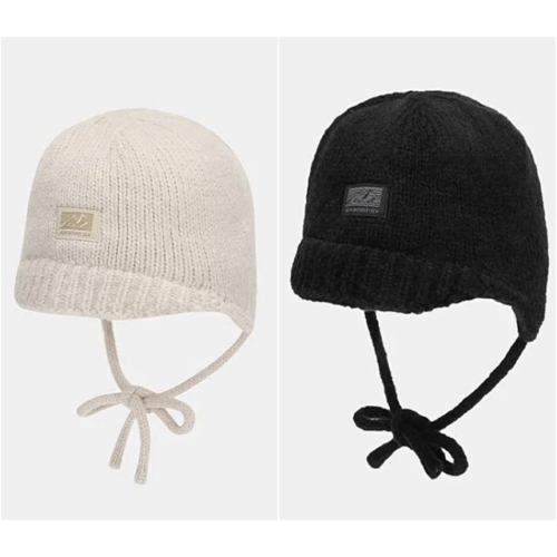 네파 7KF7441E05 남녀공용 겨울 니트 짜임 모자 플랩 일체형 멜리 이어 비니