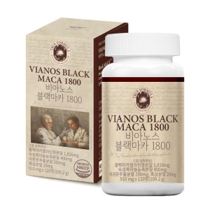 트루포뮬러 비아노스 블랙마카 1800 910mg 120정 (1개)_이미지