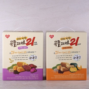 구워만든 곡물그대로21 자색고구마+단호박 1000g