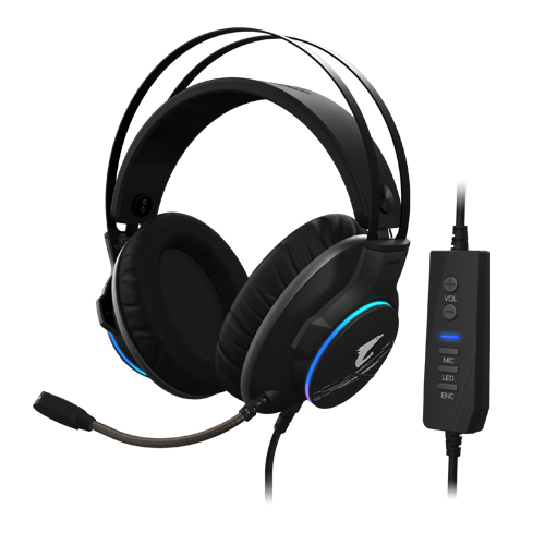 GIGABYTE AORUS H1 가상 7.1채널 RGB 게이밍 헤드셋 (정품)