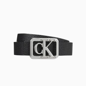 캘빈클라인 CK진 여성 25mm 페블 패턴 소가죽 벨트 DC0524-234_이미지