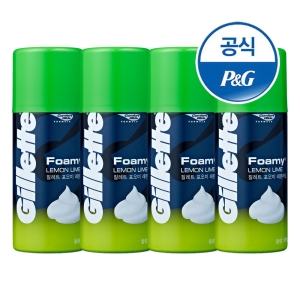 P&G 질레트 포오미 레몬 4개