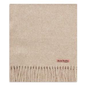 아크네스튜디오 프린지 울 머플러 CA0218 (633, 오트밀 멜란지)