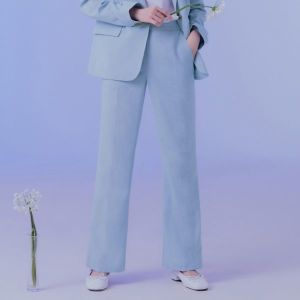 로엠 린넨라이크 부츠컷 슬랙스 RMTWE24R16_이미지