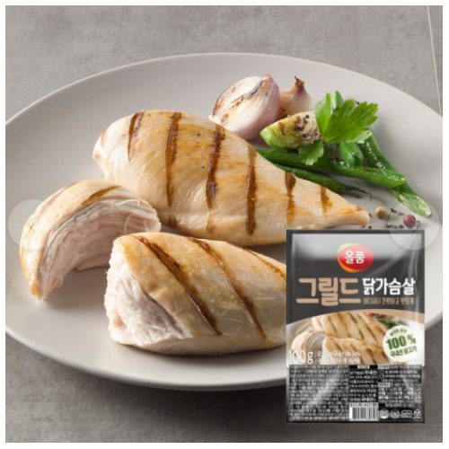 올품 그릴드 닭가슴살 100g